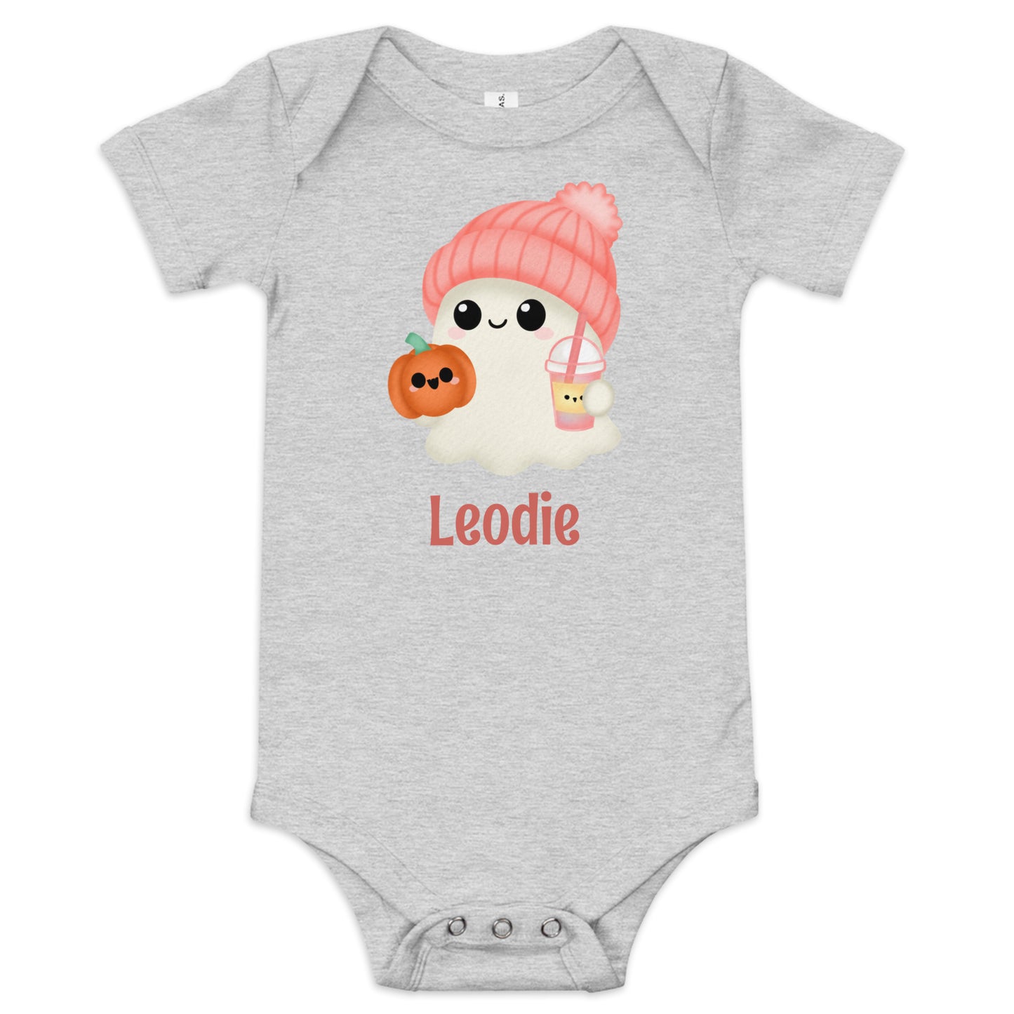 Pumpkin Spice Ghostie Baby Onesie