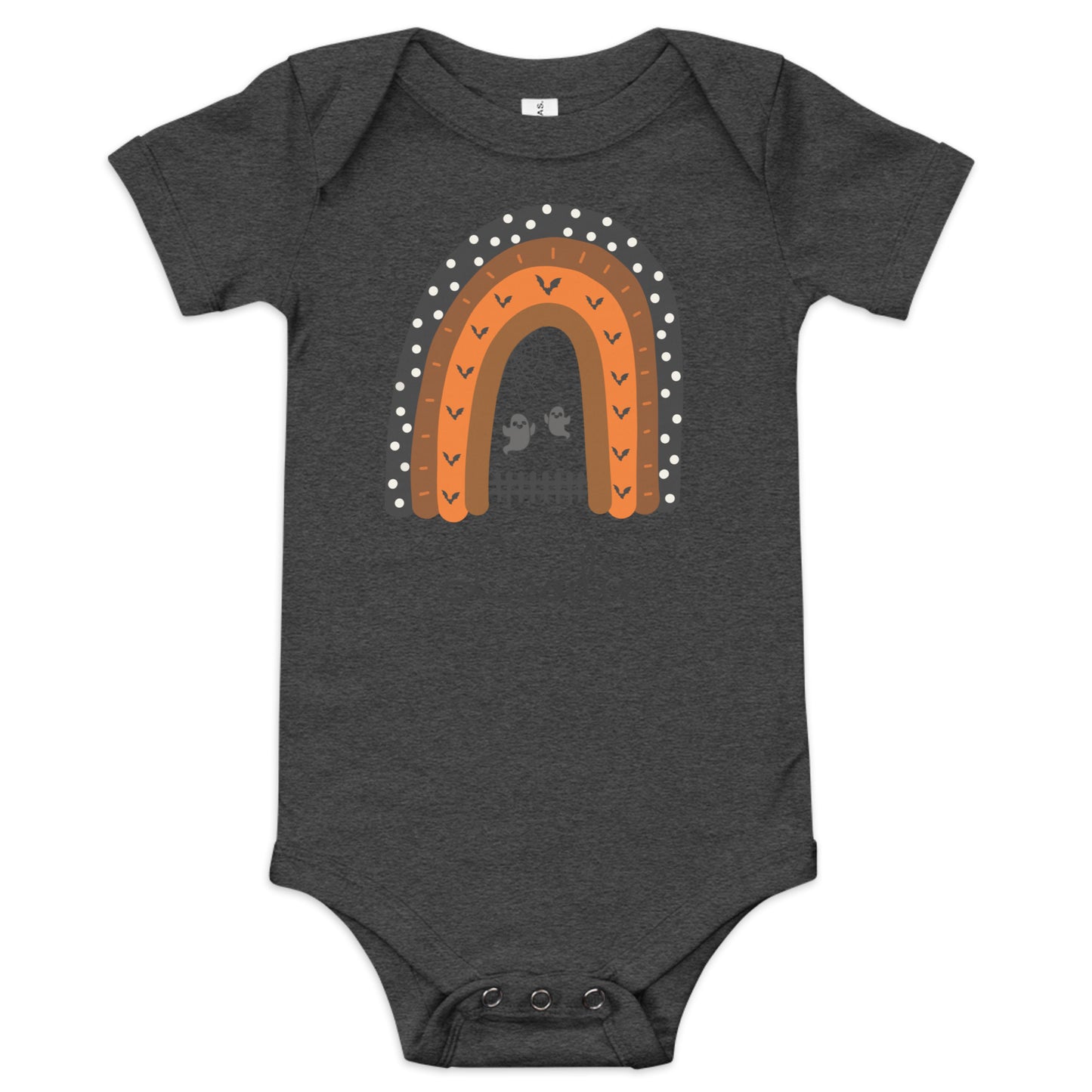 Cute Ghosts Halloween Rainbow Baby Onesie