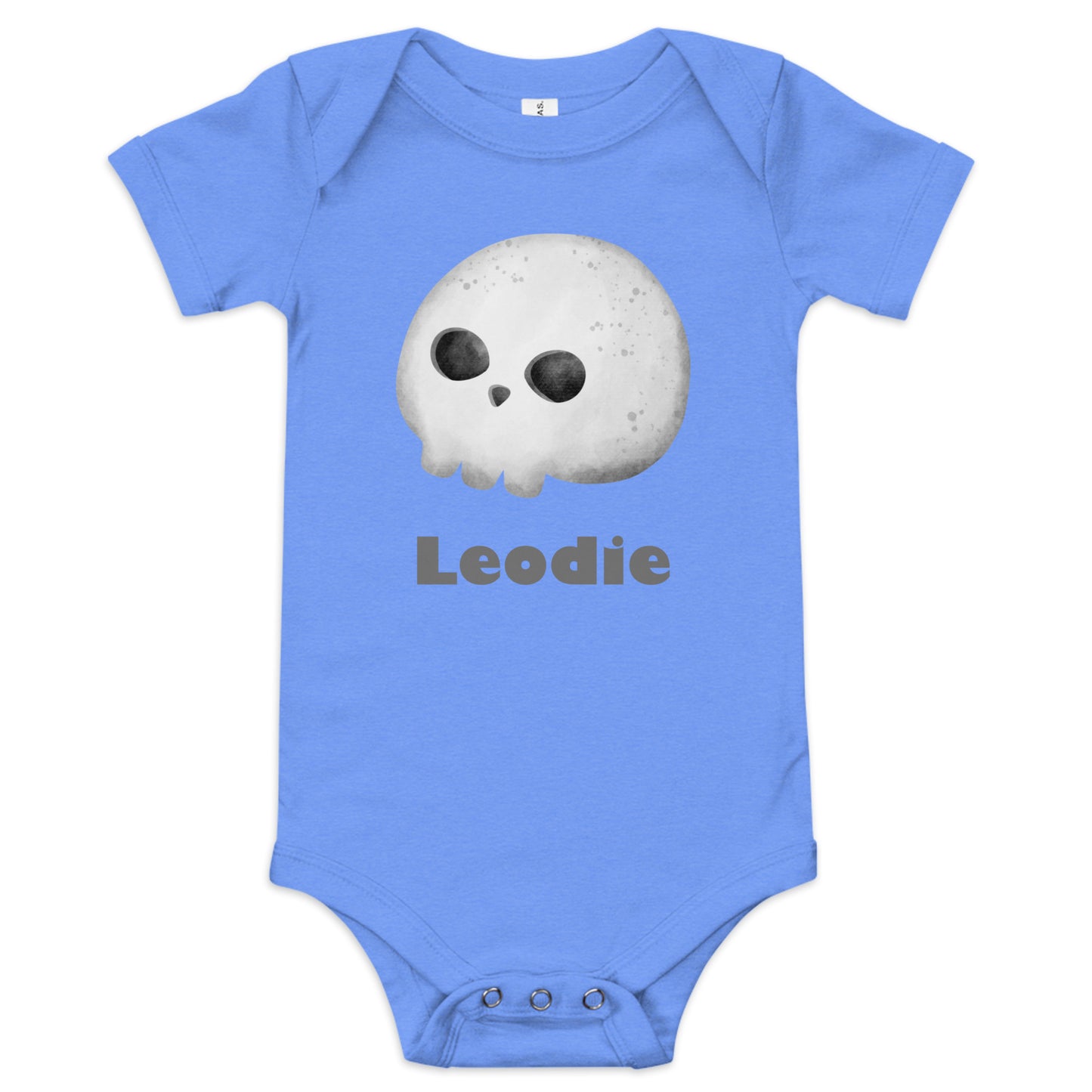 Cute Spooky Skull Baby Onesie