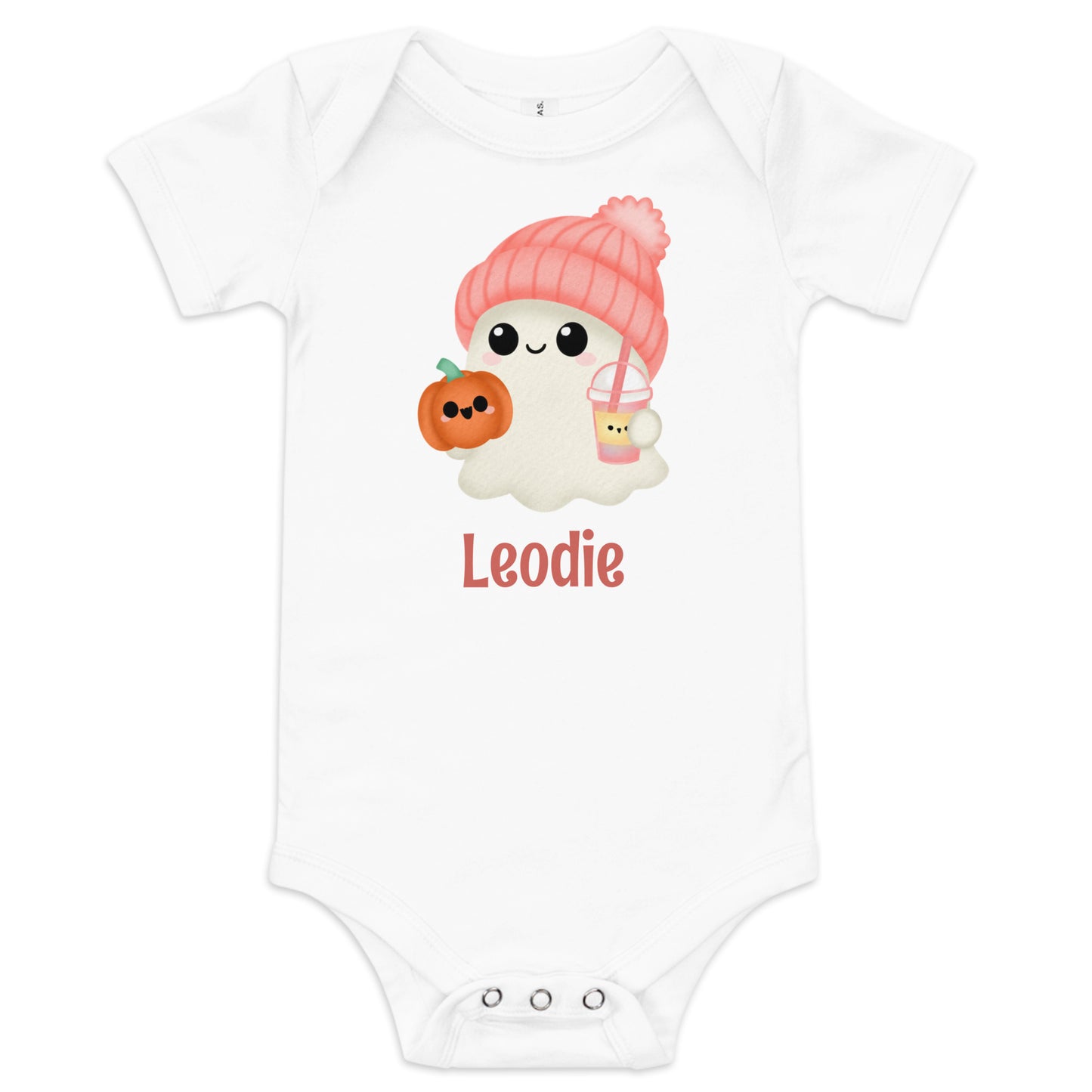Pumpkin Spice Ghostie Baby Onesie