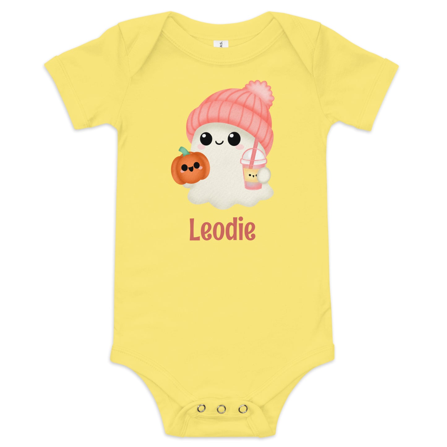 Pumpkin Spice Ghostie Baby Onesie