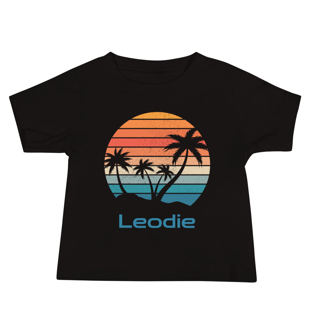 Retro Sunset Baby Tee