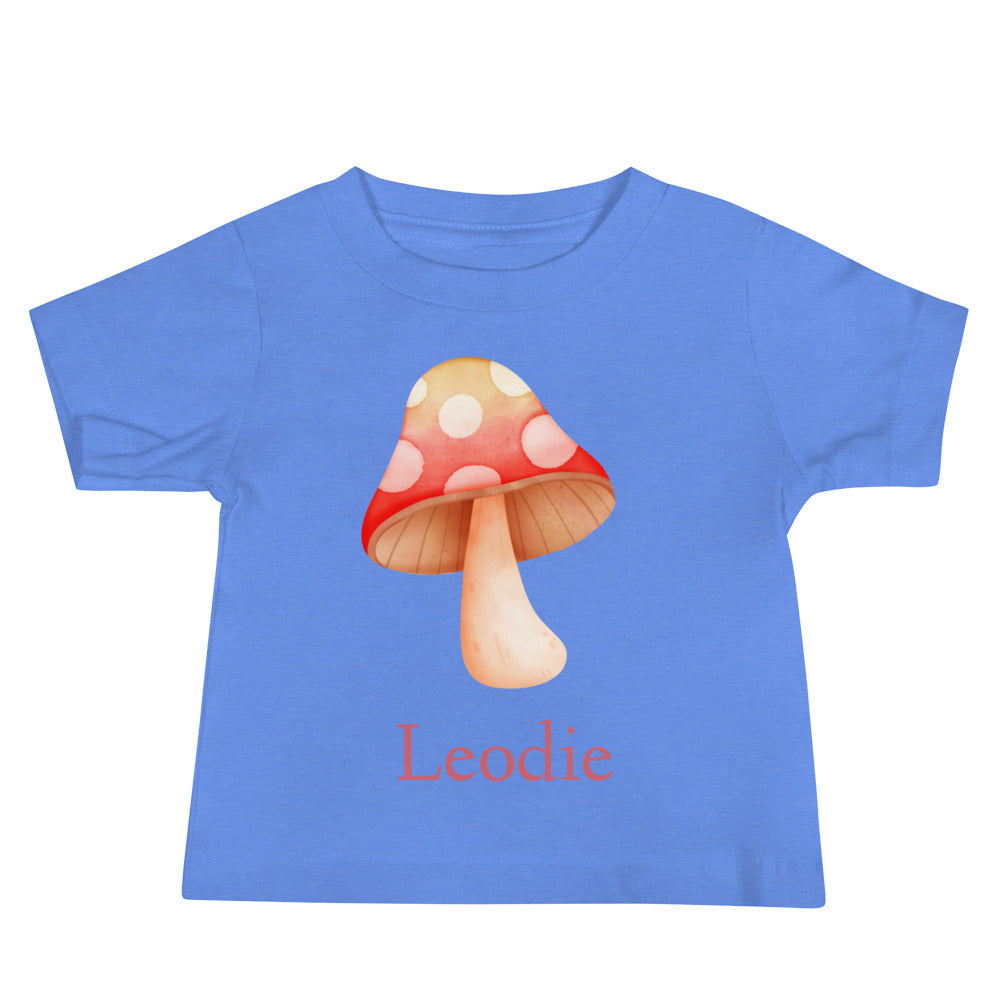 Polka Dot Mushroom Baby Tee