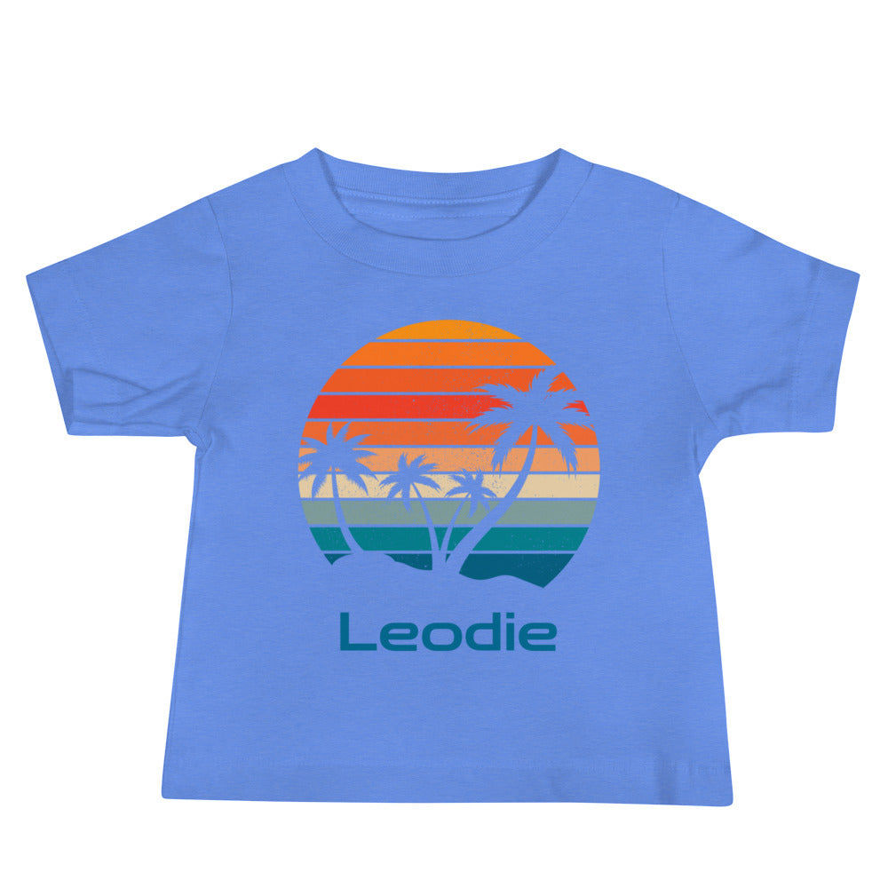 Retro Sunset Baby Tee