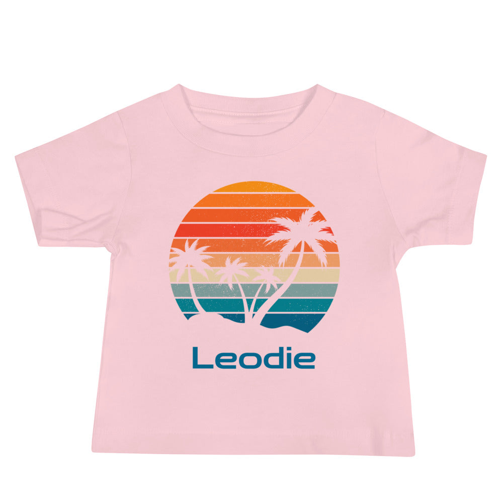 Retro Sunset Baby Tee