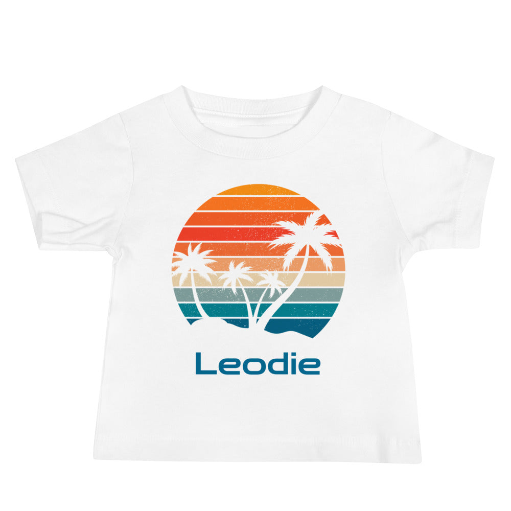 Retro Sunset Baby Tee