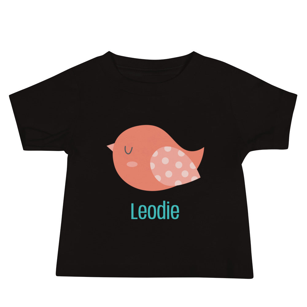 Leodie Sweet Birdy Baby Tee Black