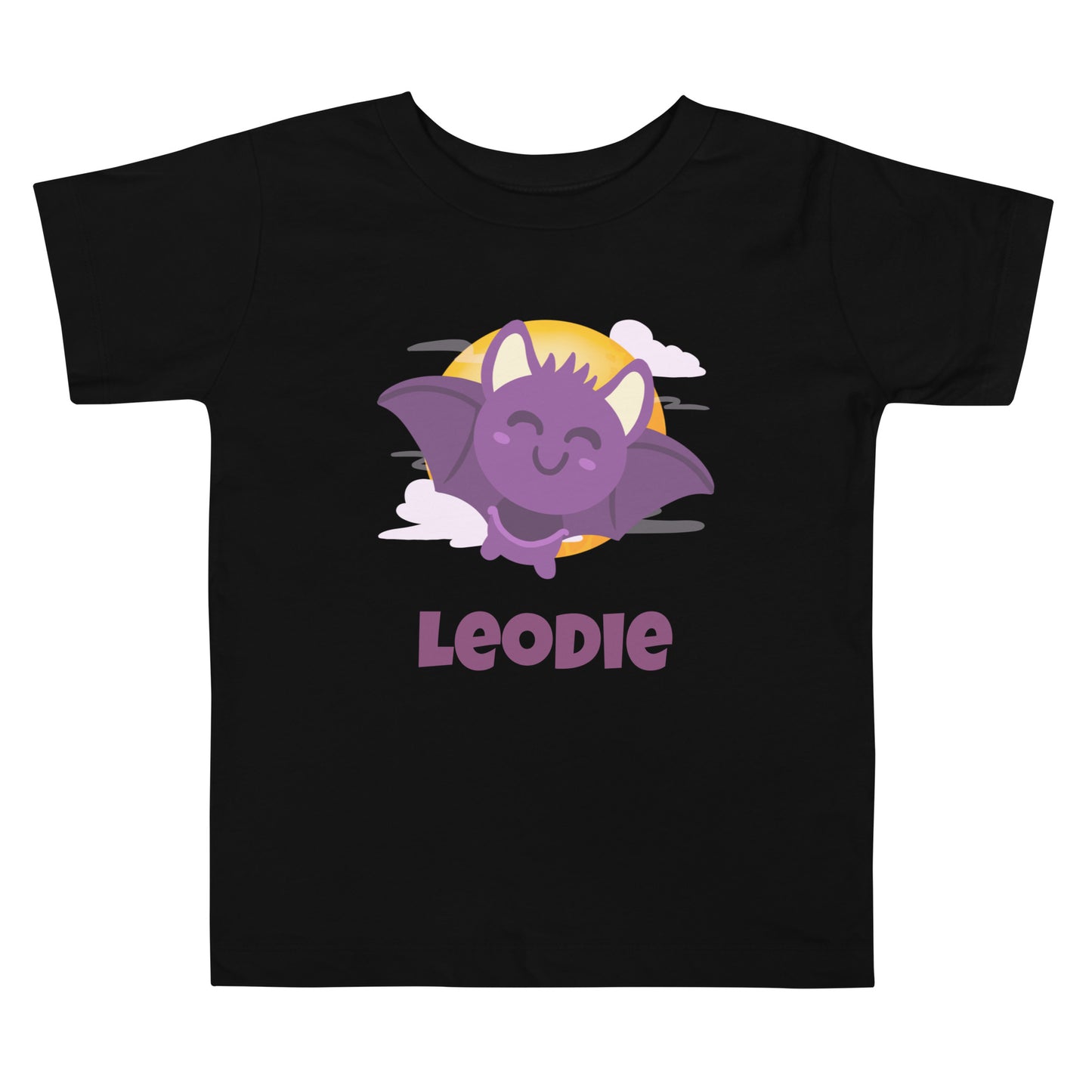 Happy Bat and Moon Toddler Tee