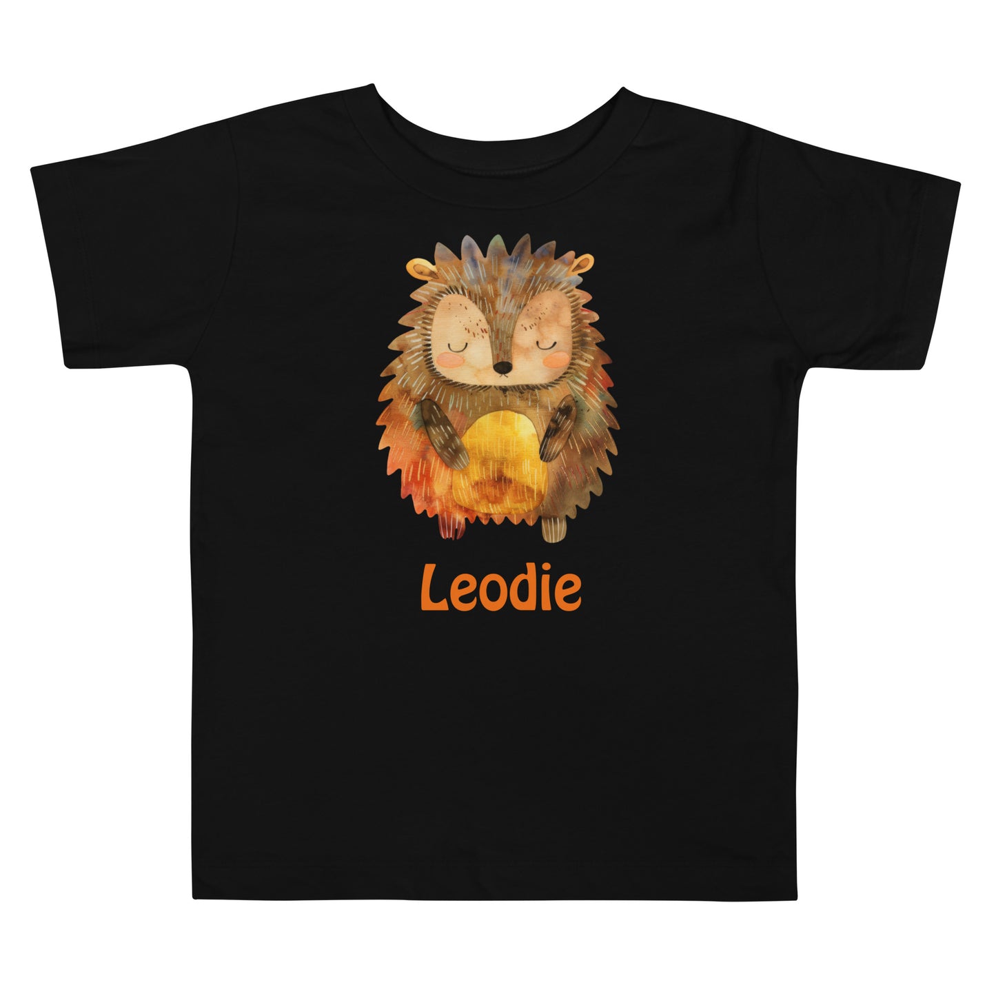 Autumn Colors Hedgehog Toddler Tee