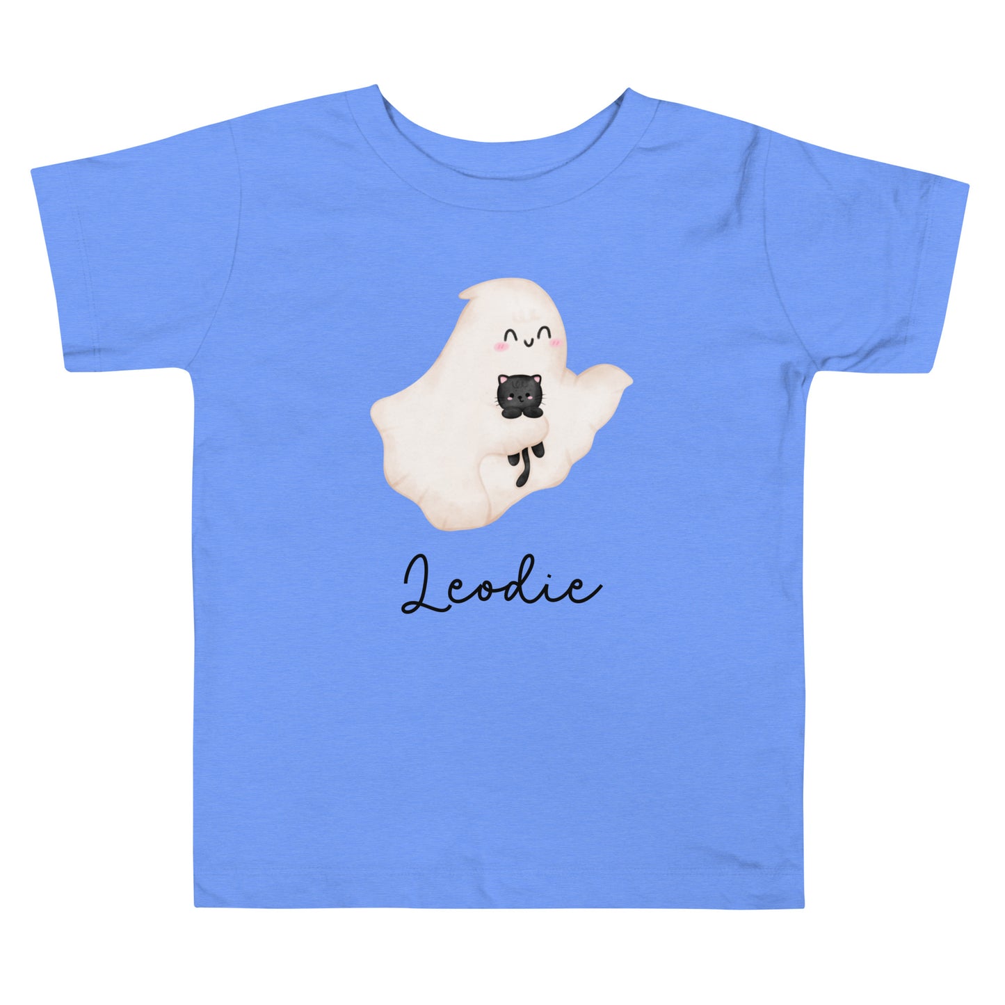 Ghost and Cat Best Friends Toddler Tee