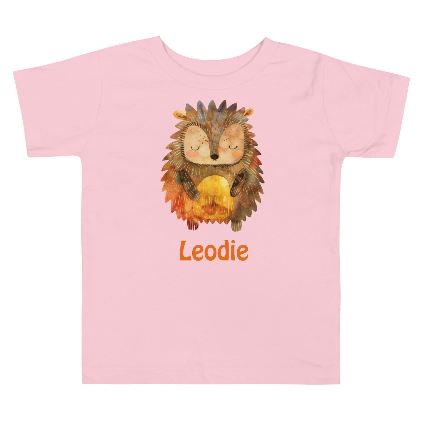 Autumn Colors Hedgehog Toddler Tee