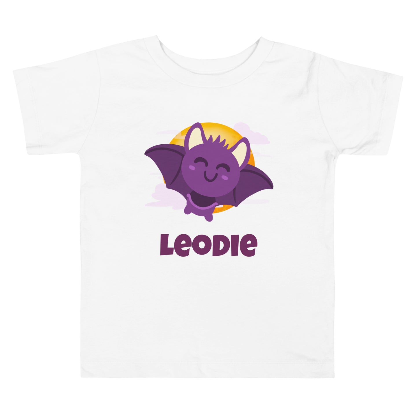 Happy Bat and Moon Toddler Tee
