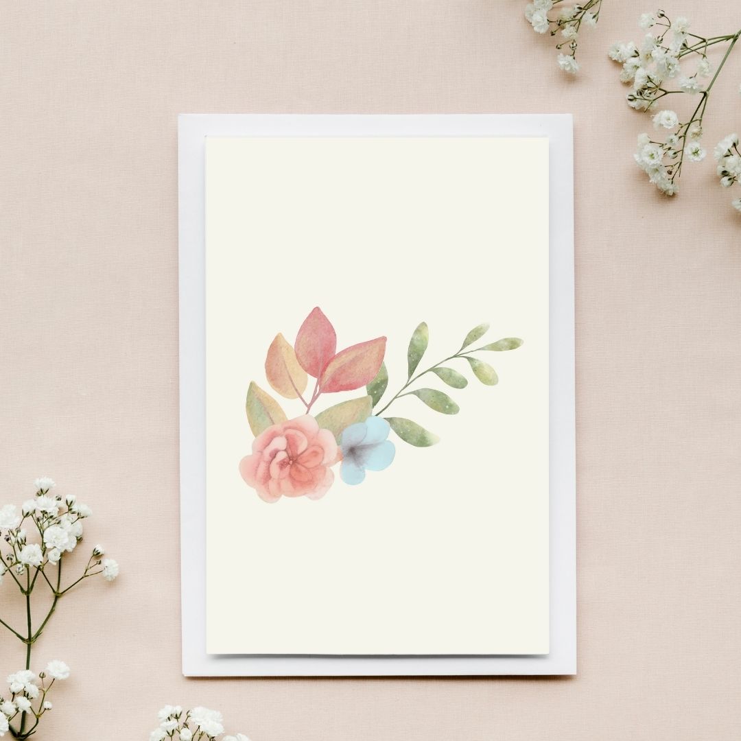 Spring Fox Baby Shower Invitation Template