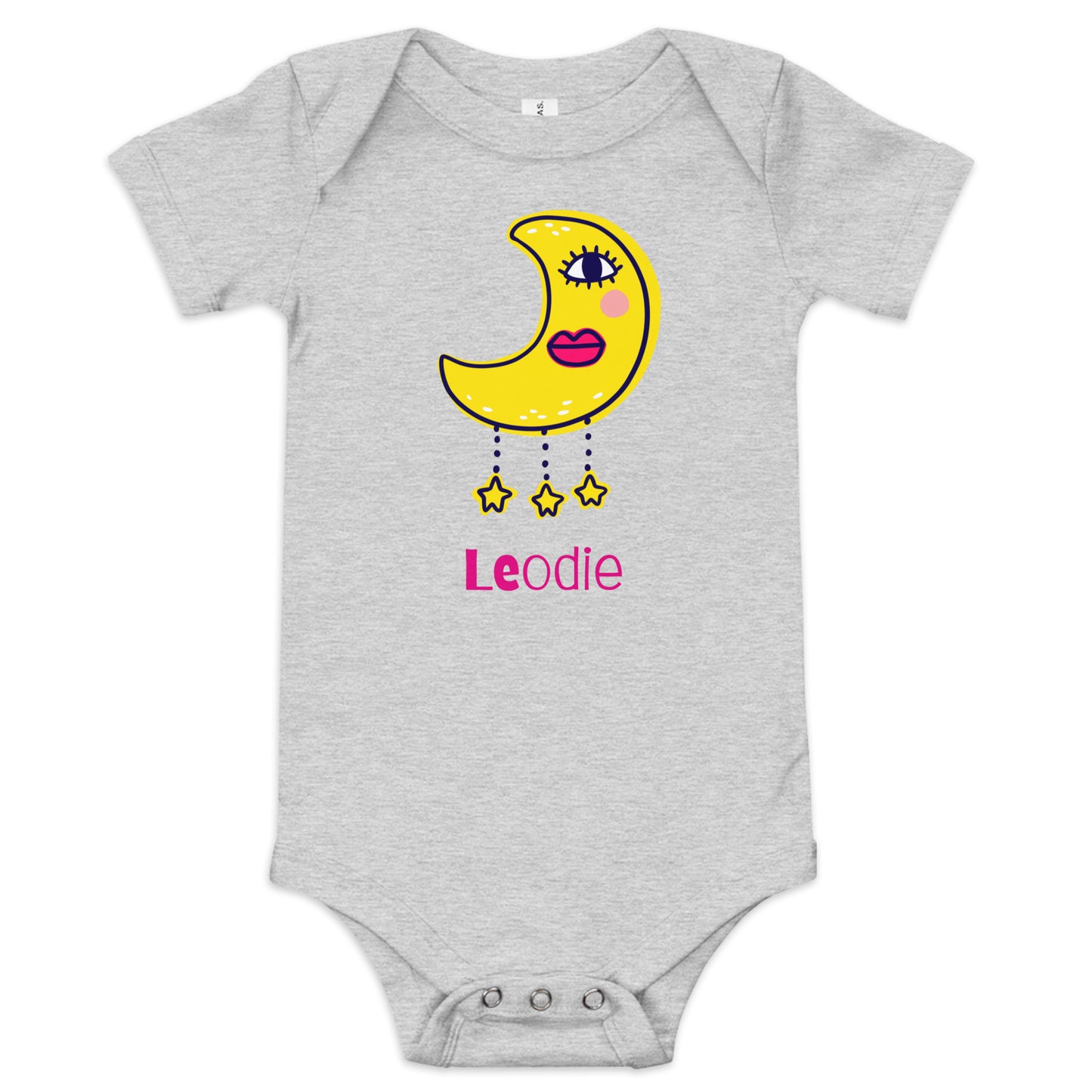 Charmed Crescent Moon Baby Onesie
