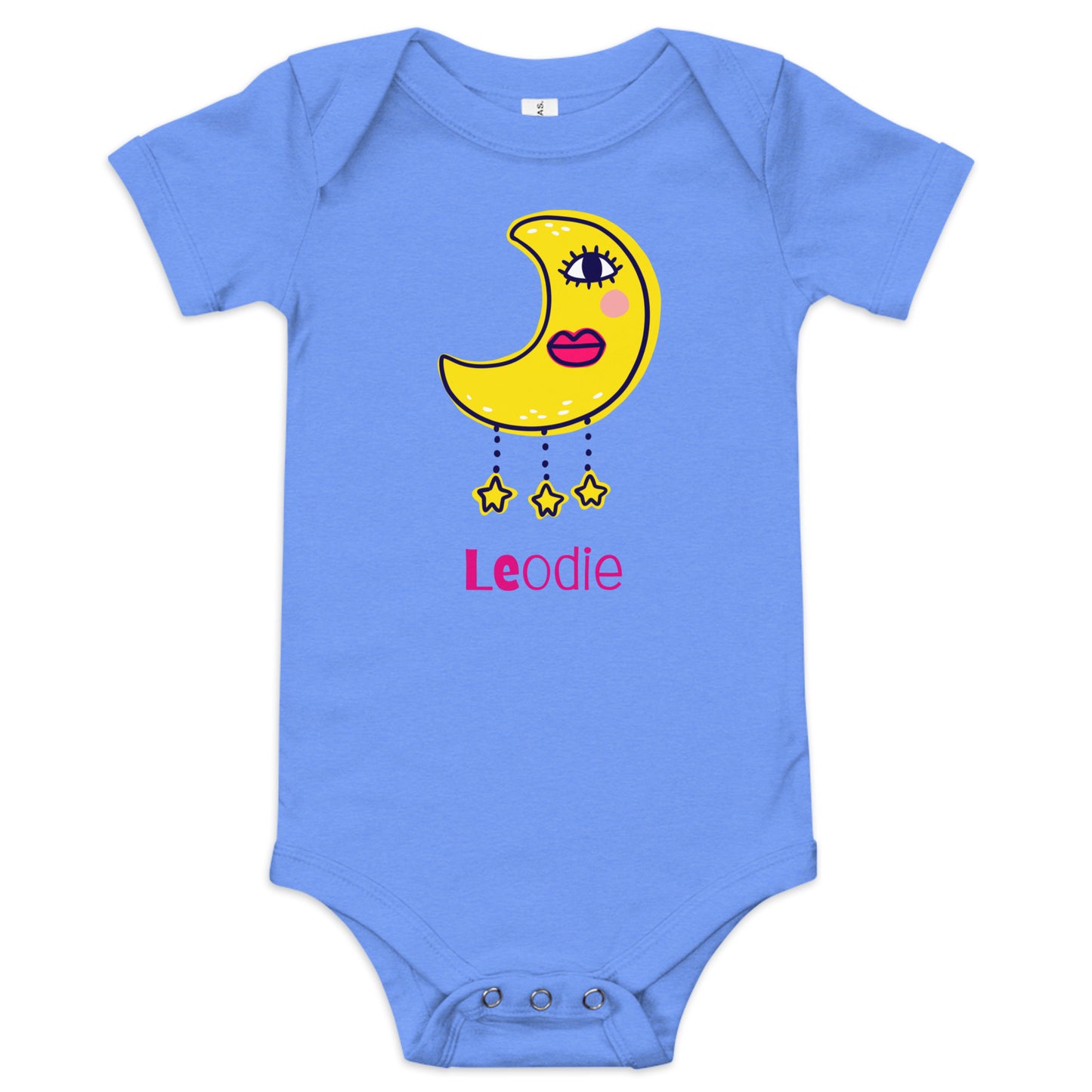 Charmed Crescent Moon Baby Onesie