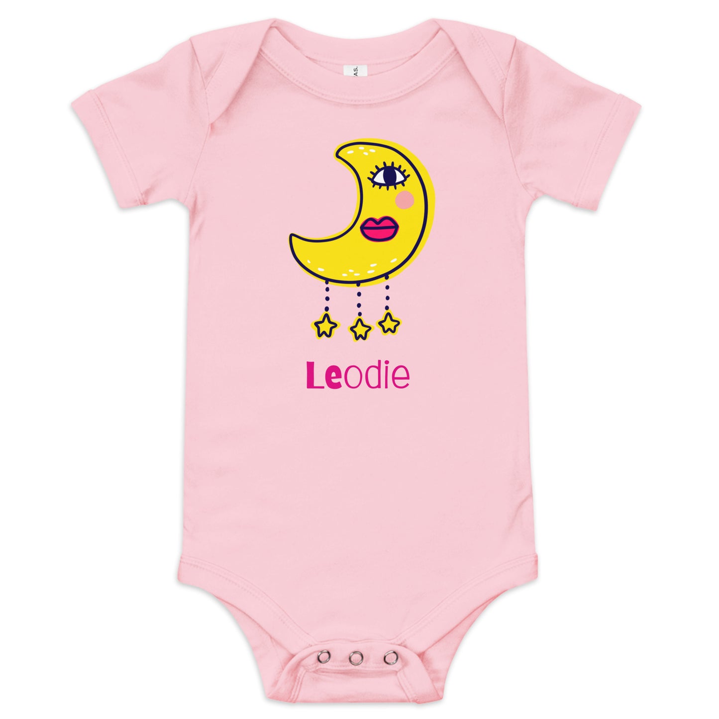Charmed Crescent Moon Baby Onesie