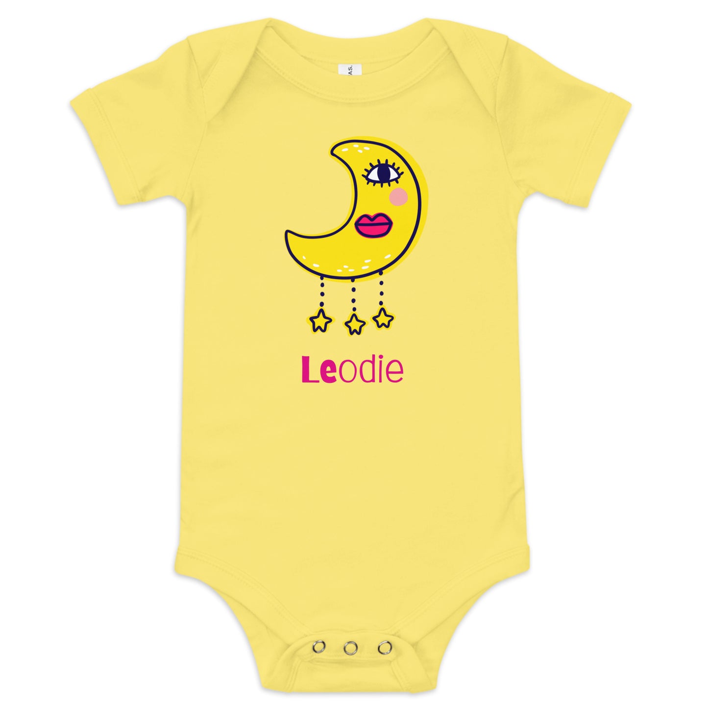 Charmed Crescent Moon Baby Onesie