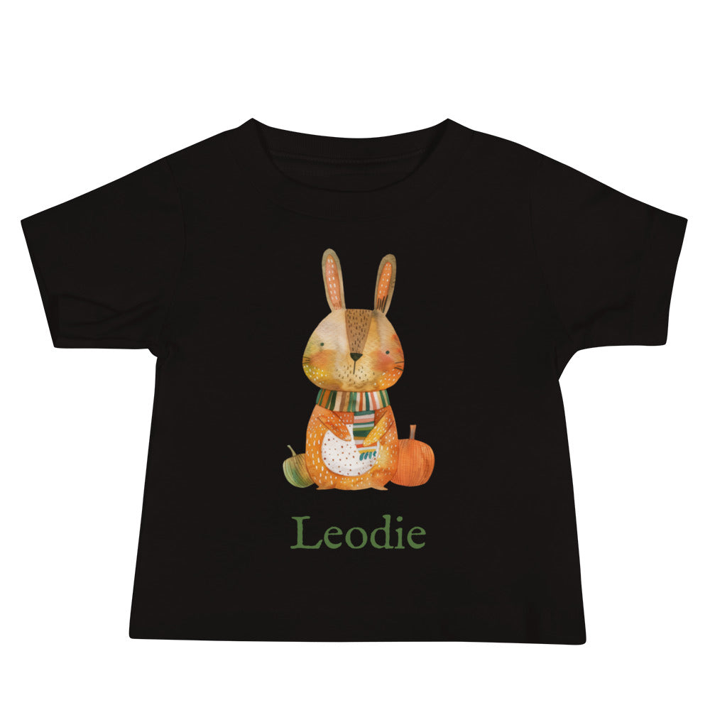 Autumn Colors Rabbit Baby Tee