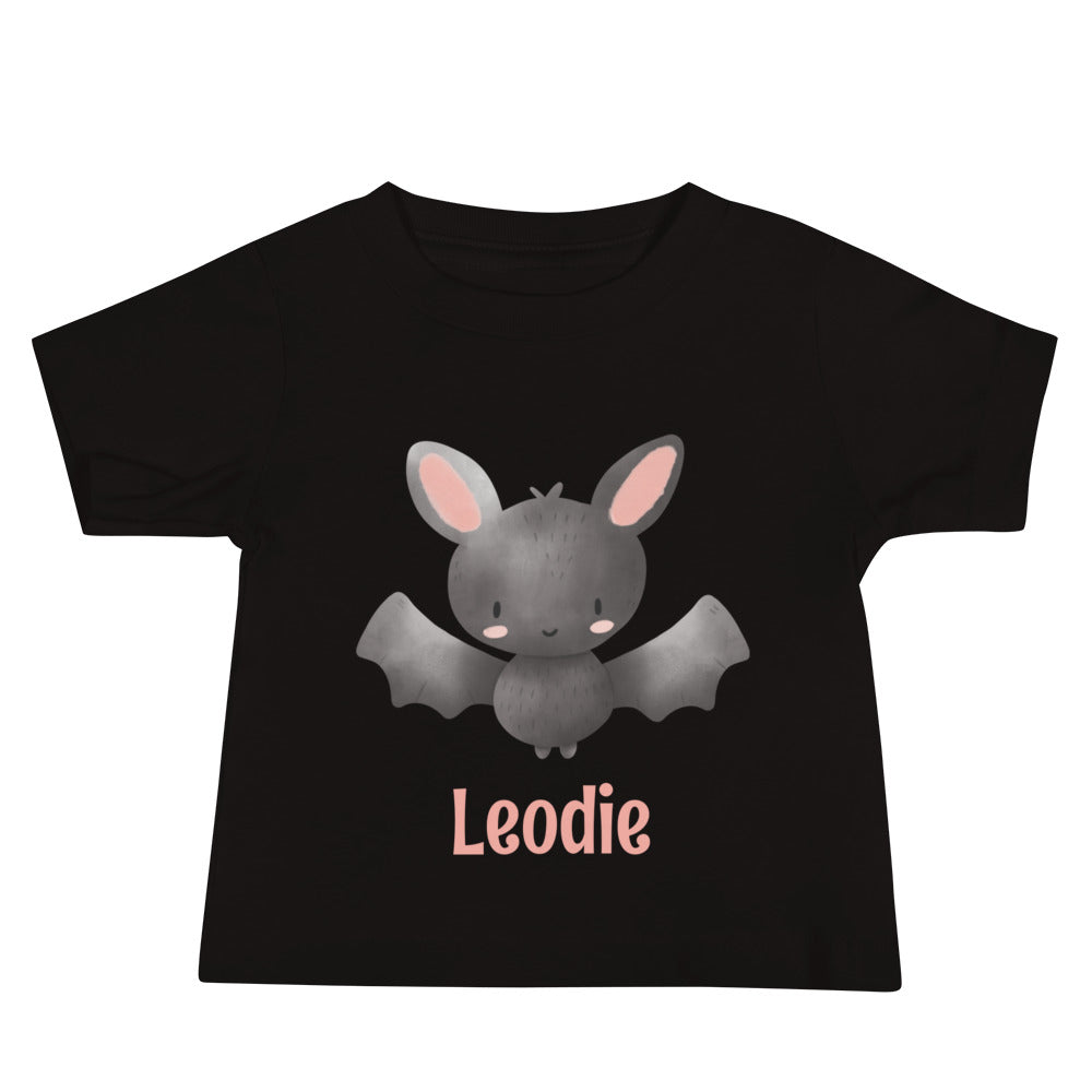 Cute Watercolor Bat Baby Tee
