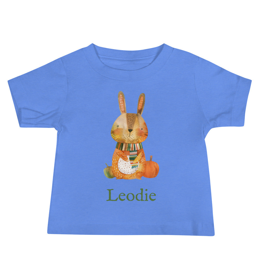 Autumn Colors Rabbit Baby Tee