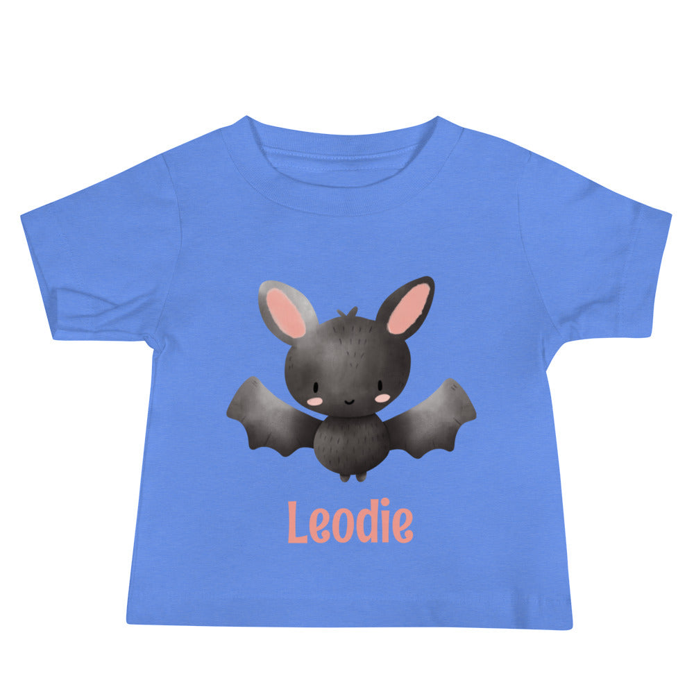 Cute Watercolor Bat Baby Tee