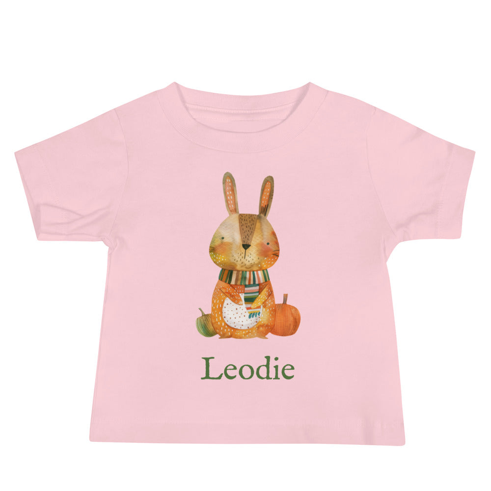 Autumn Colors Rabbit Baby Tee