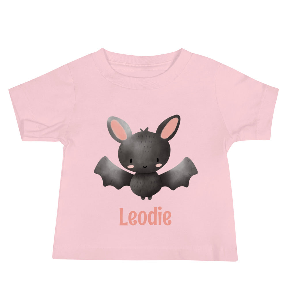 Cute Watercolor Bat Baby Tee