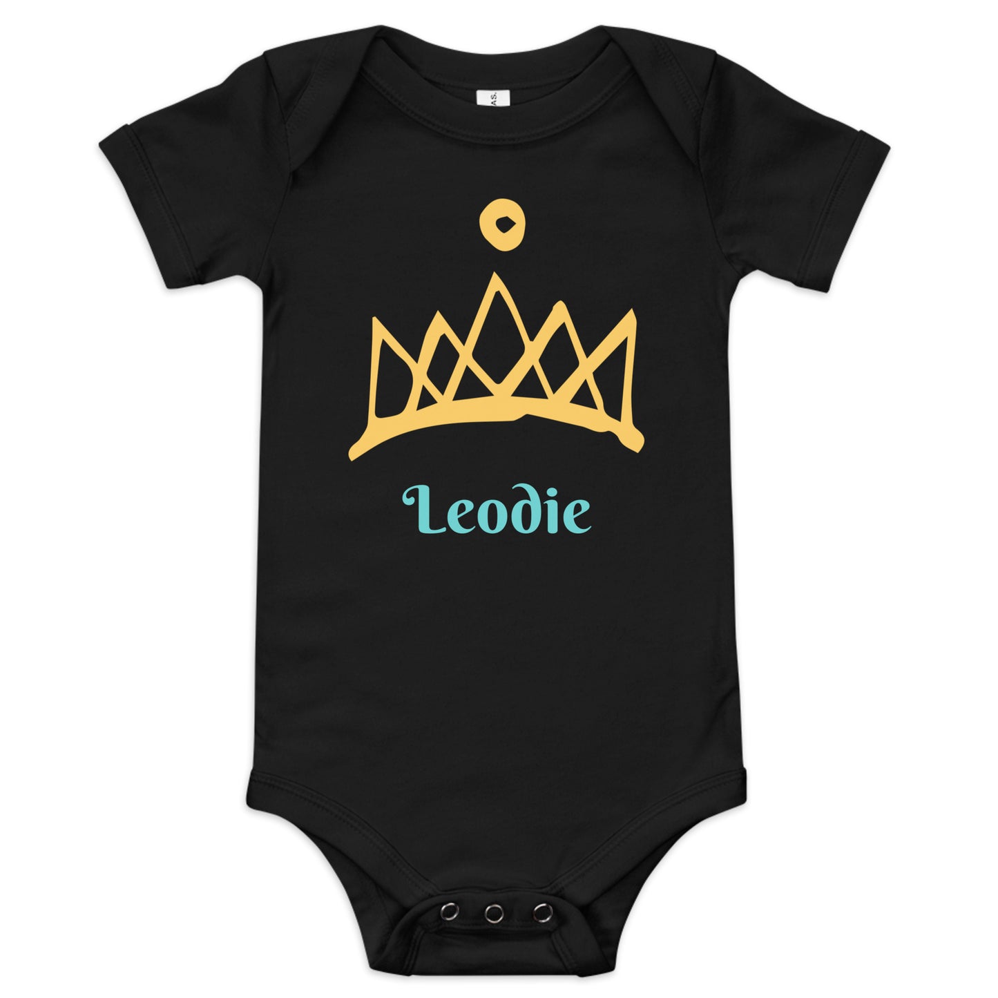 Doodle Tiara Baby Onesie