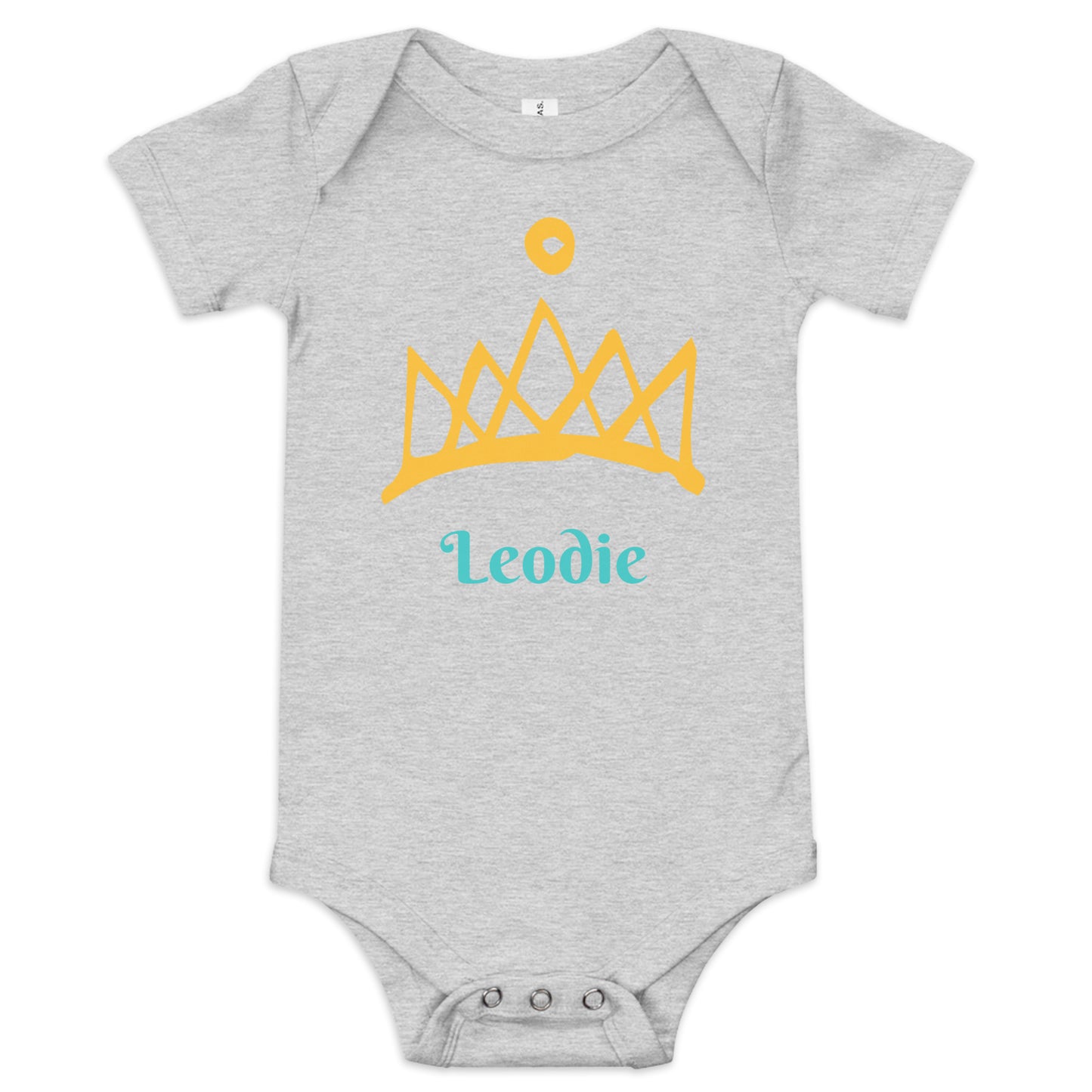 Doodle Tiara Baby Onesie