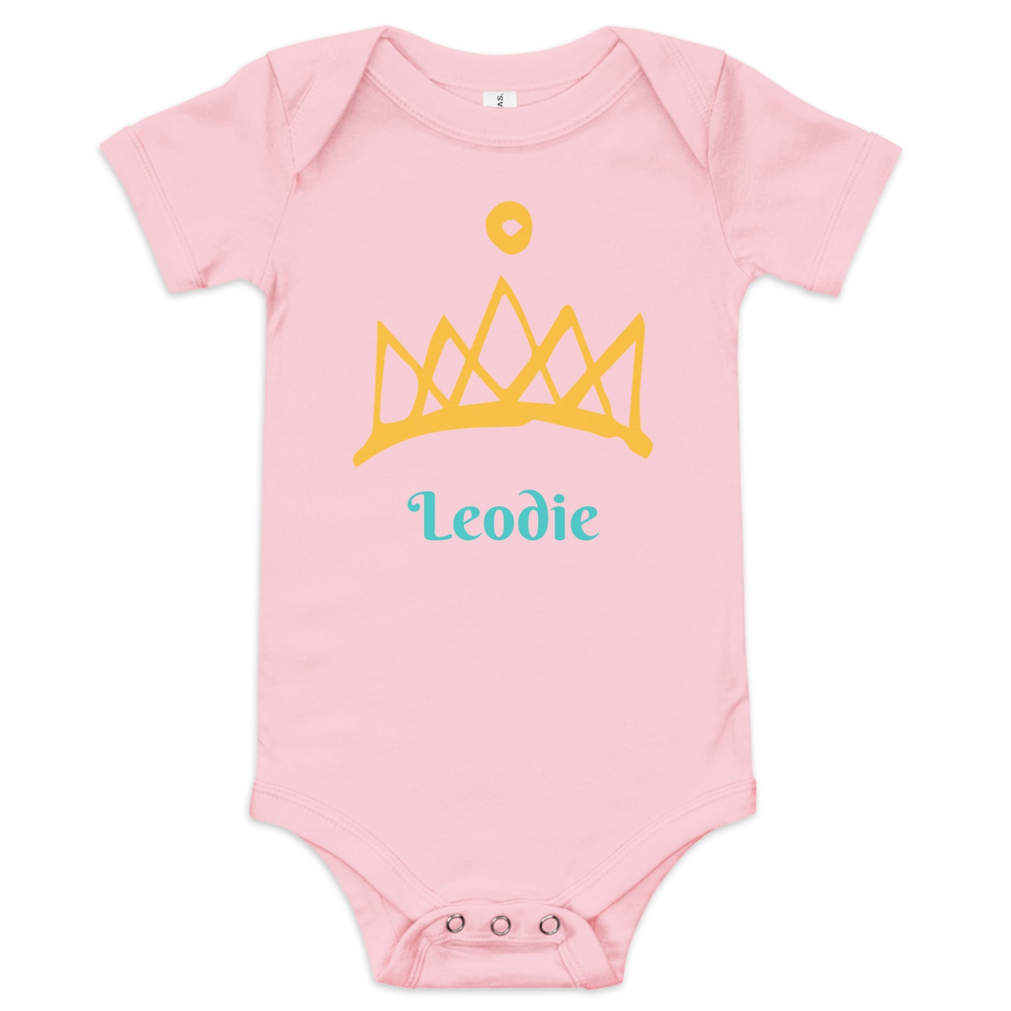 Doodle Tiara Baby Onesie