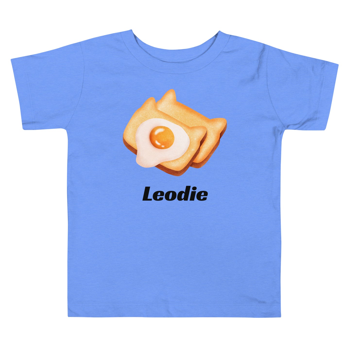 Egg On Cat Ear Toast Toddler Tee
